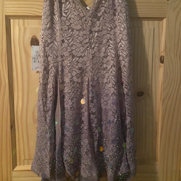 BNWT Free People Ombré Party Dress Size 12 - Picture 2 of 2